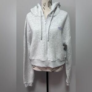 👚 Pink Soda Sport Women's Gray Cropped Pullover Sweater - Size /Medium, NWT